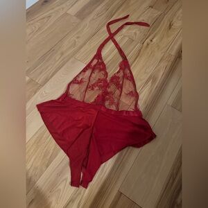 Sexy crotchless bodysuit